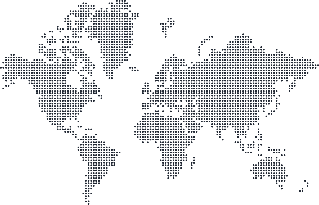 Dotted map of the World